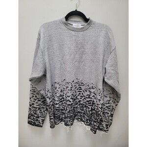 John Elliott Burn Out Mock Neck. Size 2 Medium